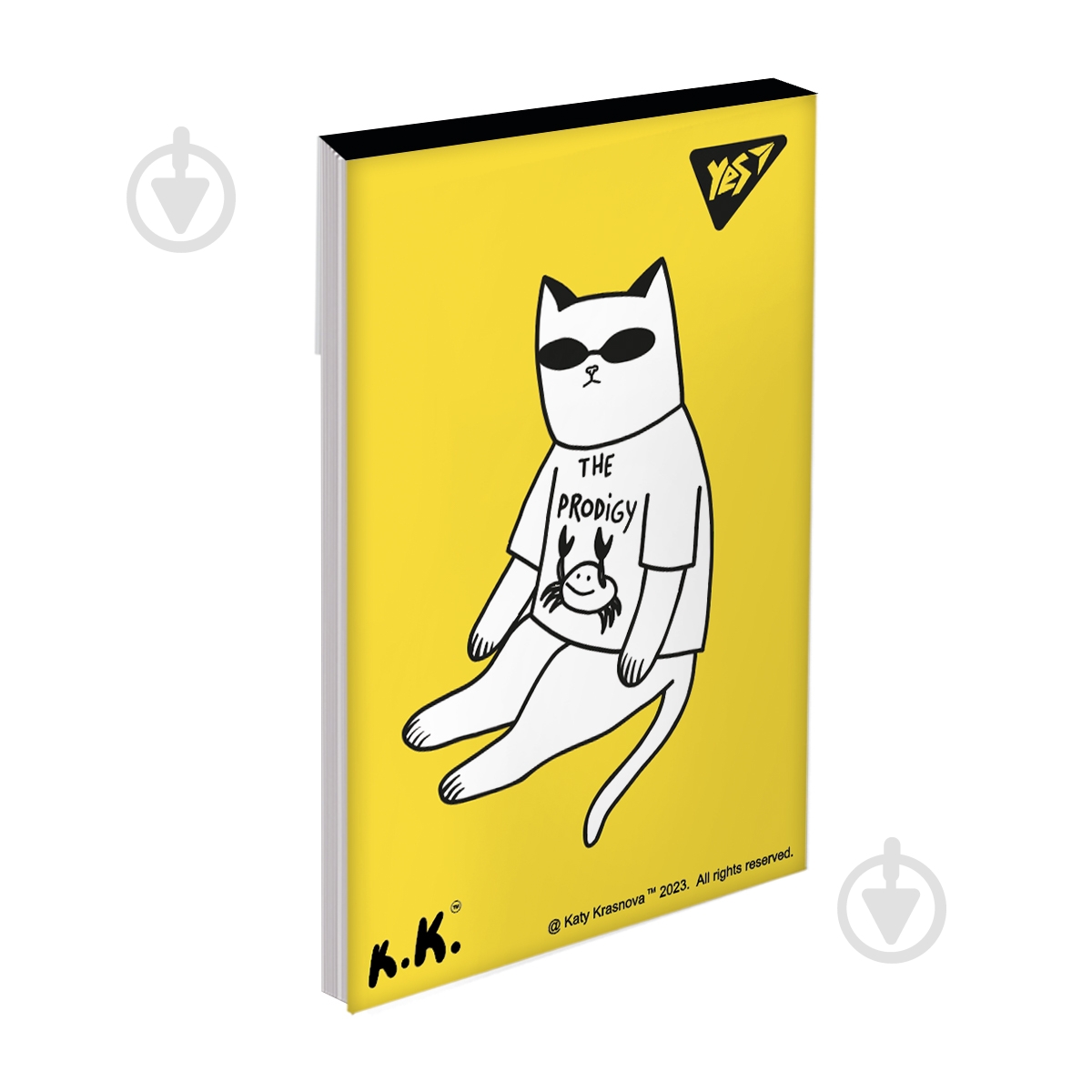 Блокнот YES А7 Tattoo cats 48 лист. клетка - фото 3