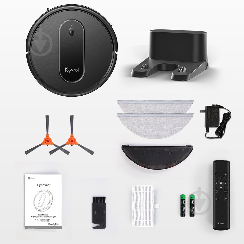 Робот-пылесос Kyvol Cybovac D10 black - фото 5 Робот-пылесос Kyvol Cybovac D10 black - фото 5