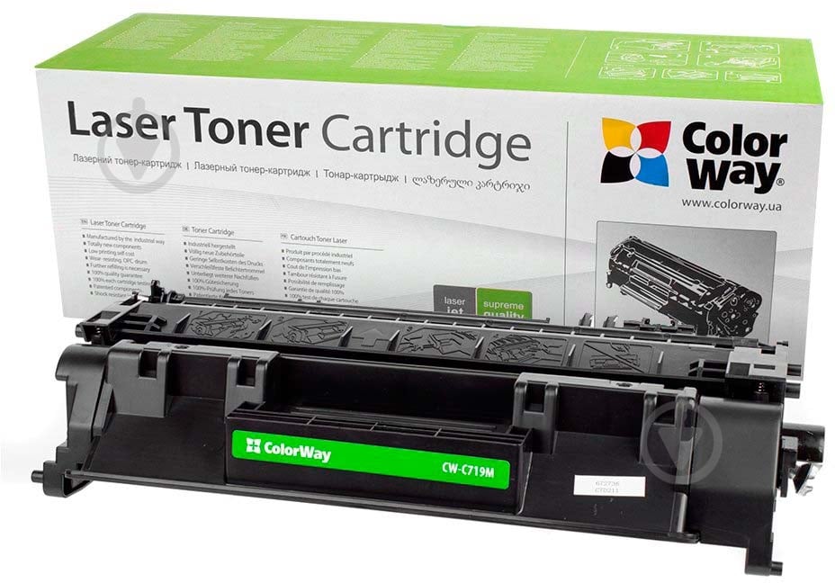 Картридж лазерний ColorWay Canon:719/319 (CW-C719M) чорний - фото 9 Картридж лазерний ColorWay Canon:719/319 (CW-C719M) чорний - фото 9