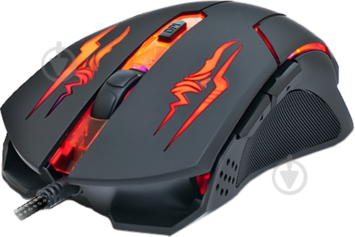 Мышка Real-el RM-520 Gaming black - фото 2