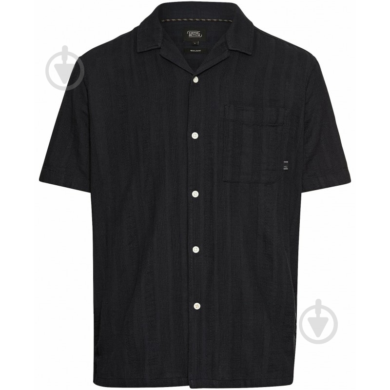 Тенниска Camel Active Shortsleeve Shirt 409276-5S76-48 р.L темно-синий - фото 1 Тенниска Camel Active Shortsleeve Shirt 409276-5S76-48 р.L темно-синий - фото 1