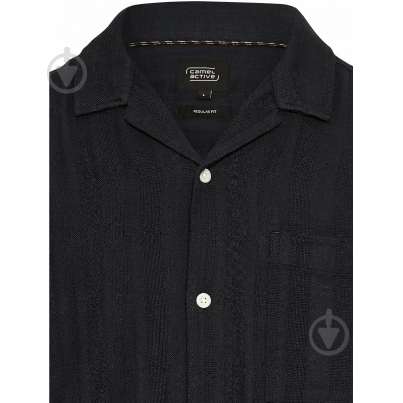 Тенниска Camel Active Shortsleeve Shirt 409276-5S76-48 р.L темно-синий - фото 3 Тенниска Camel Active Shortsleeve Shirt 409276-5S76-48 р.L темно-синий - фото 3