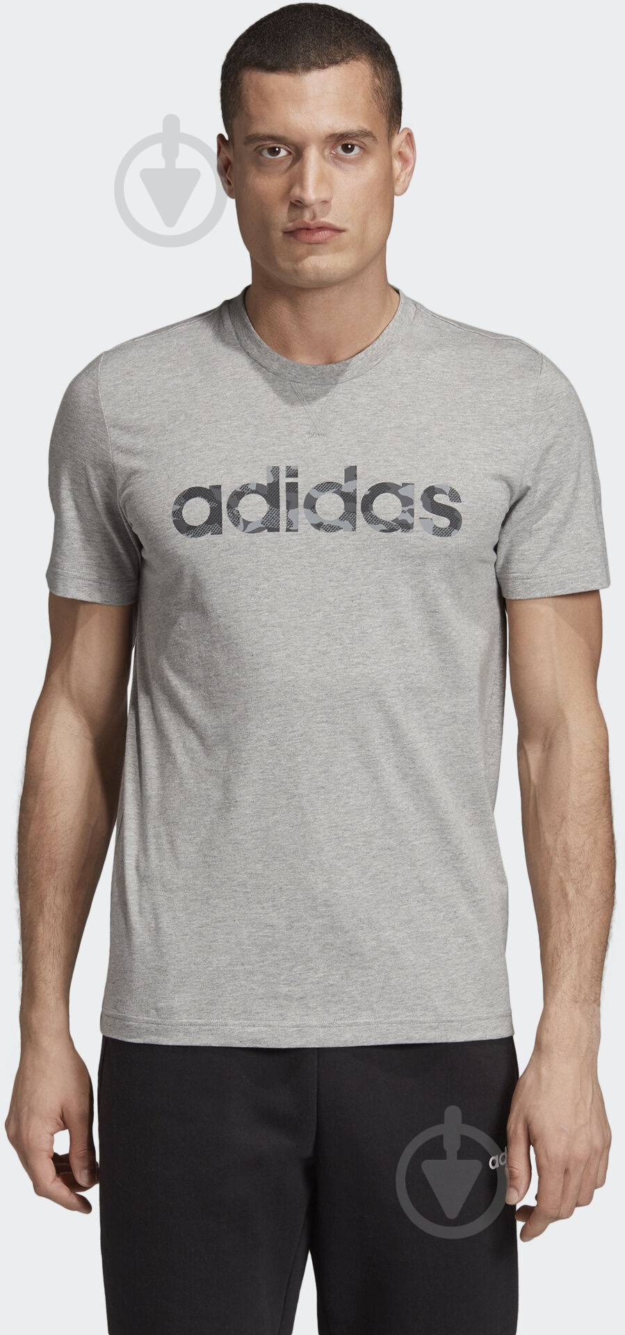 Футболка Adidas E CAMO LIN TEE EI9726 р.2XL серый - фото 3