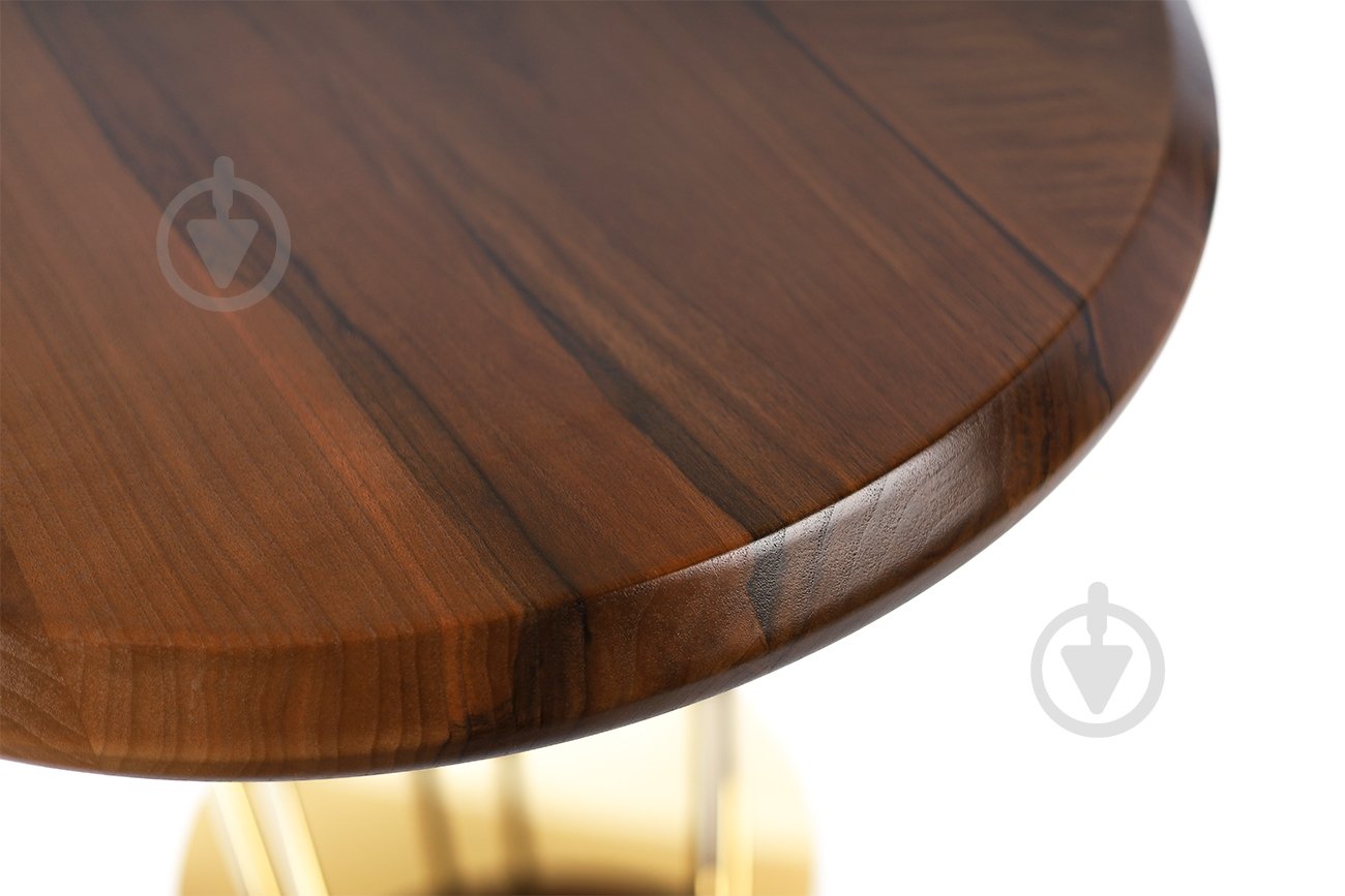 Стол журнальный Александрит 600x600x540 мм золотой/ орех - фото 6 Стол журнальный Александрит 600x600x540 мм золотой/ орех - фото 6