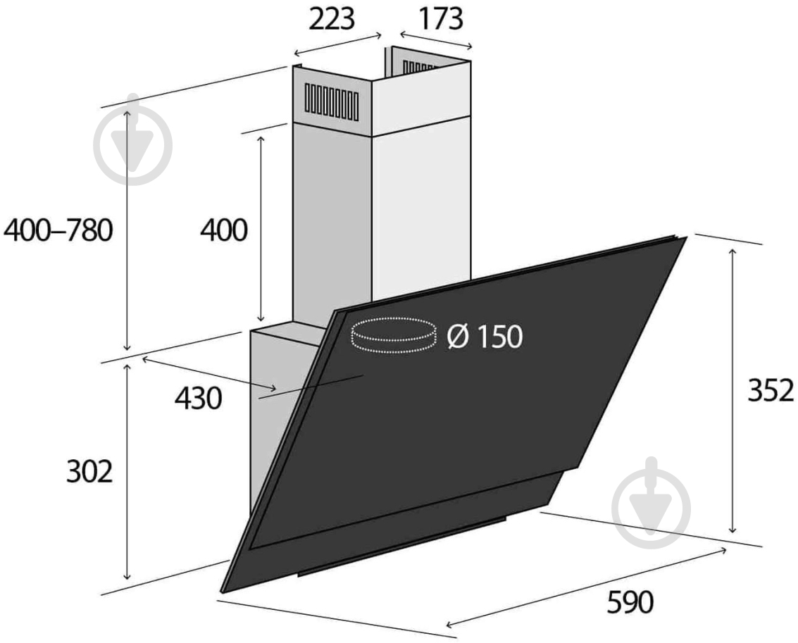 Вытяжка Concept OPK5160wh - фото 8 Вытяжка Concept OPK5160wh - фото 8