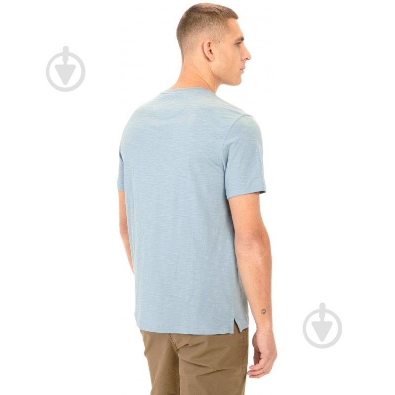 Футболка Camel Active Henley 1/2 Arm 409740-5T04-43 р.S голубой - фото 2 Футболка Camel Active Henley 1/2 Arm 409740-5T04-43 р.S голубой - фото 2