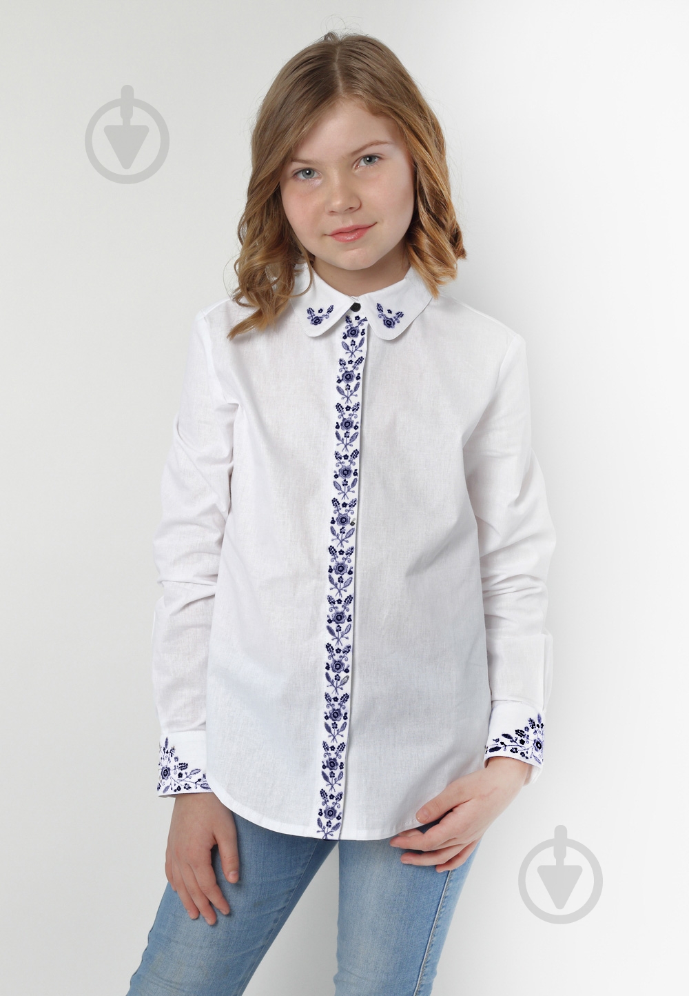 Рубашка Гармонiя р. 128 белый 33337 - фото 1