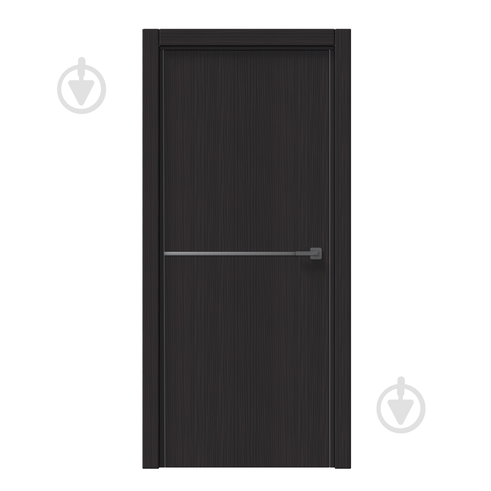 Дверное полотно IN WOOD ET-02 ПГ с черным молдингом и кромкой 800 мм лиственница горная - фото 1 Дверное полотно IN WOOD ET-02 ПГ с черным молдингом и кромкой 800 мм лиственница горная - фото 1