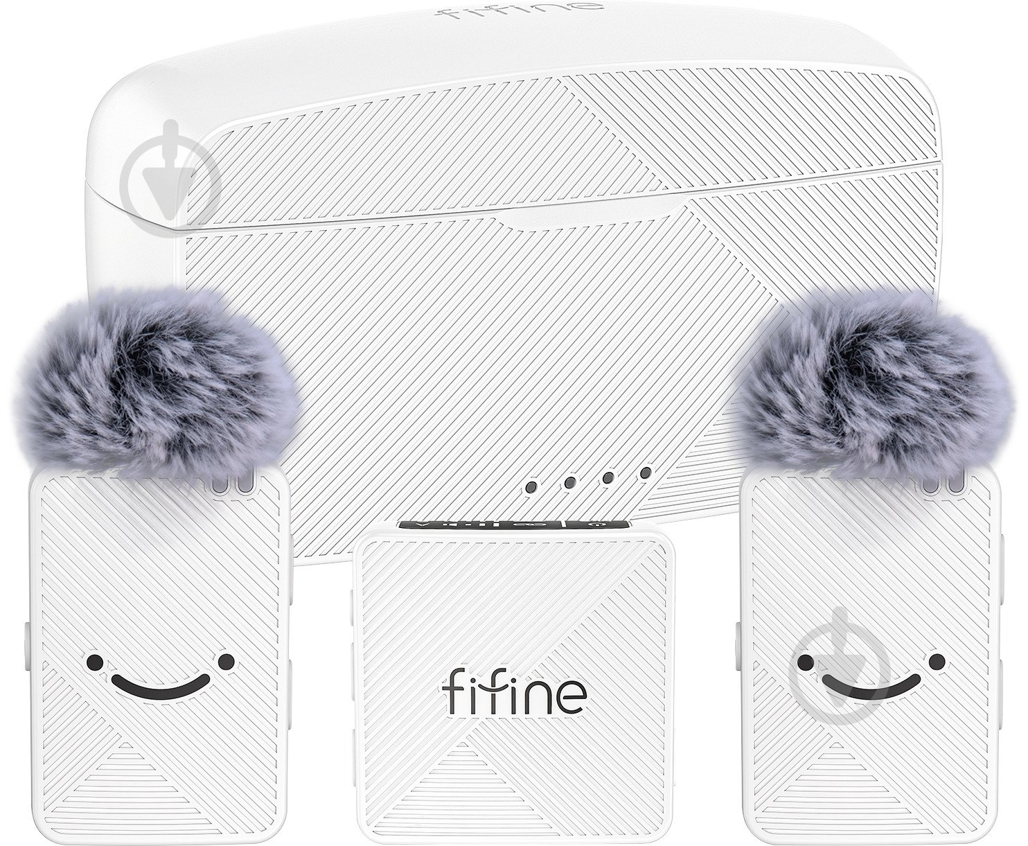 Мікрофон FIFINE петличний M9W White (M9W) - фото 2