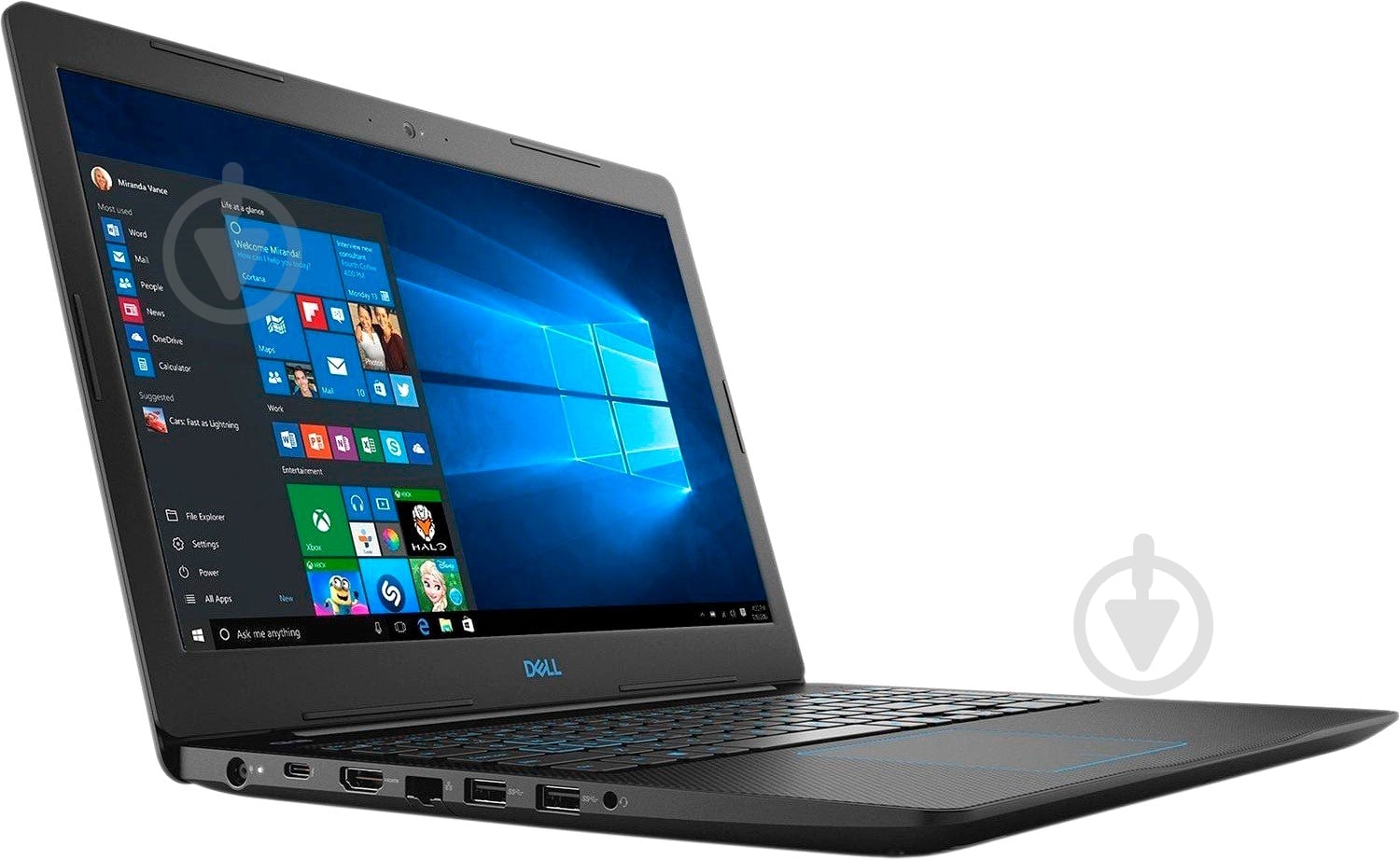 Ноутбук Dell Inspiron G3 15 3779 17,3" (37G3i58S2G15-LBK) black - фото 4