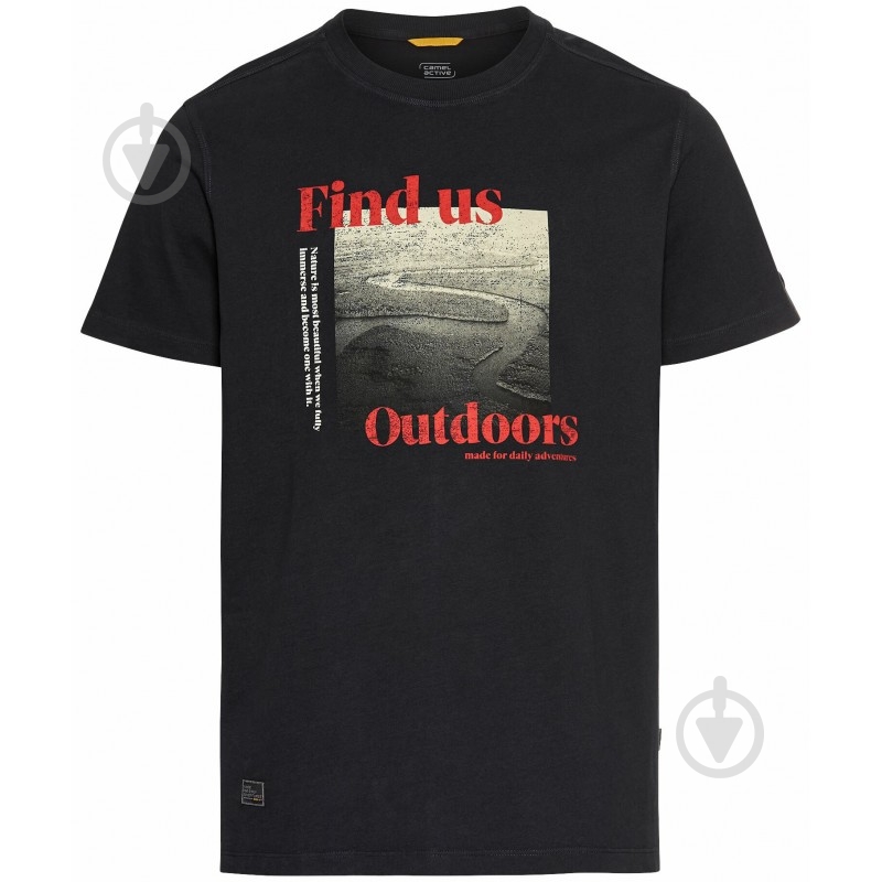 Футболка Camel Active Tshirt 1/2 Arm 409700-5T17-48 р.M синий - фото 1 Футболка Camel Active Tshirt 1/2 Arm 409700-5T17-48 р.M синий - фото 1