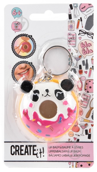Бальзам для губ CREATE IT! Пончик в асортименті - фото 1 Бальзам для губ CREATE IT! Пончик в асортименті - фото 1