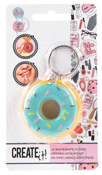 Бальзам для губ CREATE IT! Пончик в асортименті - фото 2 Бальзам для губ CREATE IT! Пончик в асортименті - фото 2