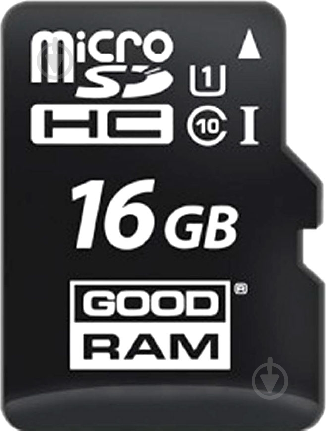 Карта памяти Goodram microSDXC 16 ГБ Class 10 UHS I - фото 1
