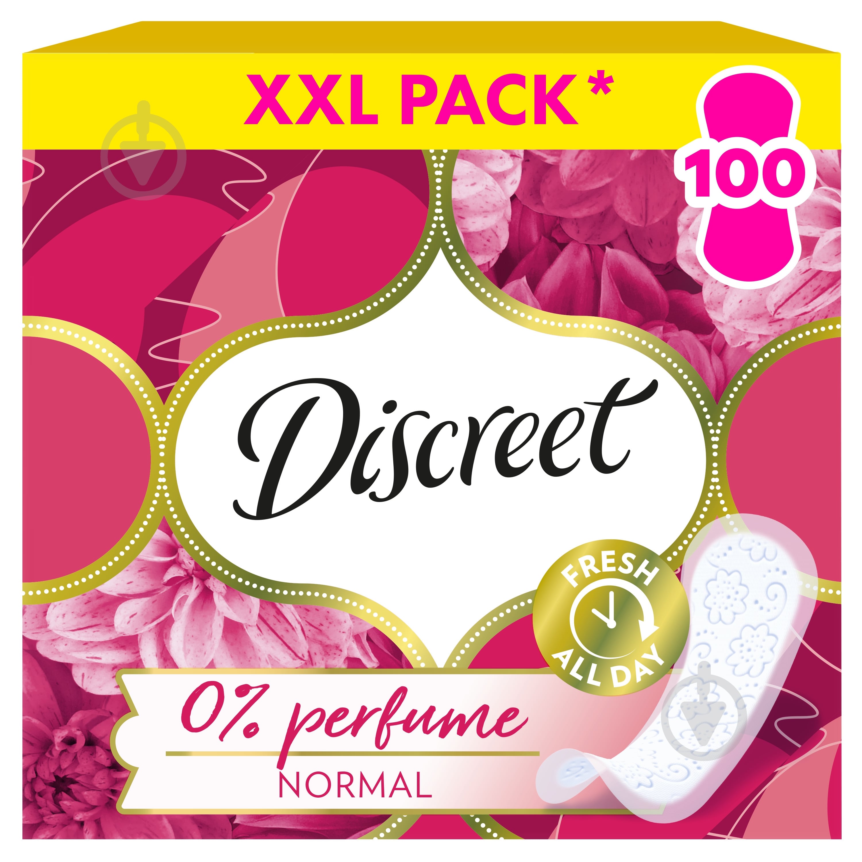 ᐉ Прокладки щоденні Discreet Normal без запаху 100 шт. • Краща ціна в ...