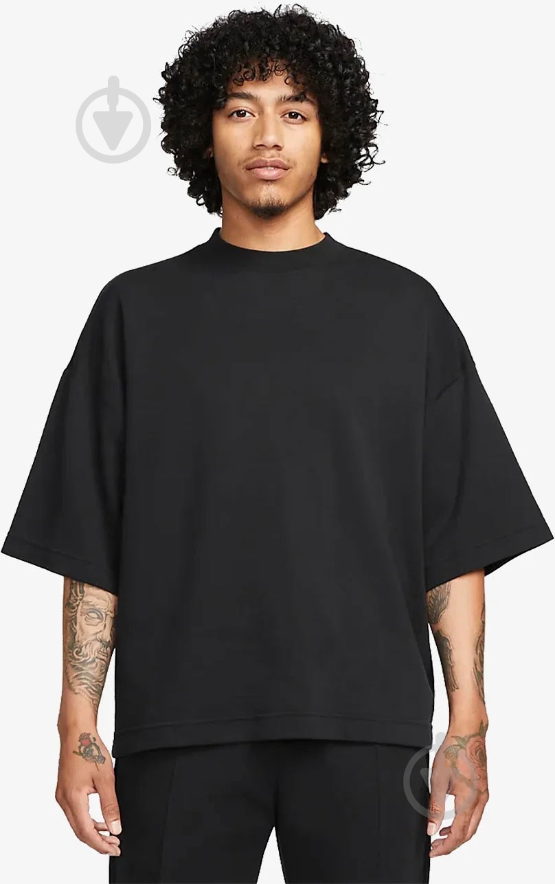 Футболка Nike M NK TCH FLC SS TOP FB8165-010 р.M черный - фото 1