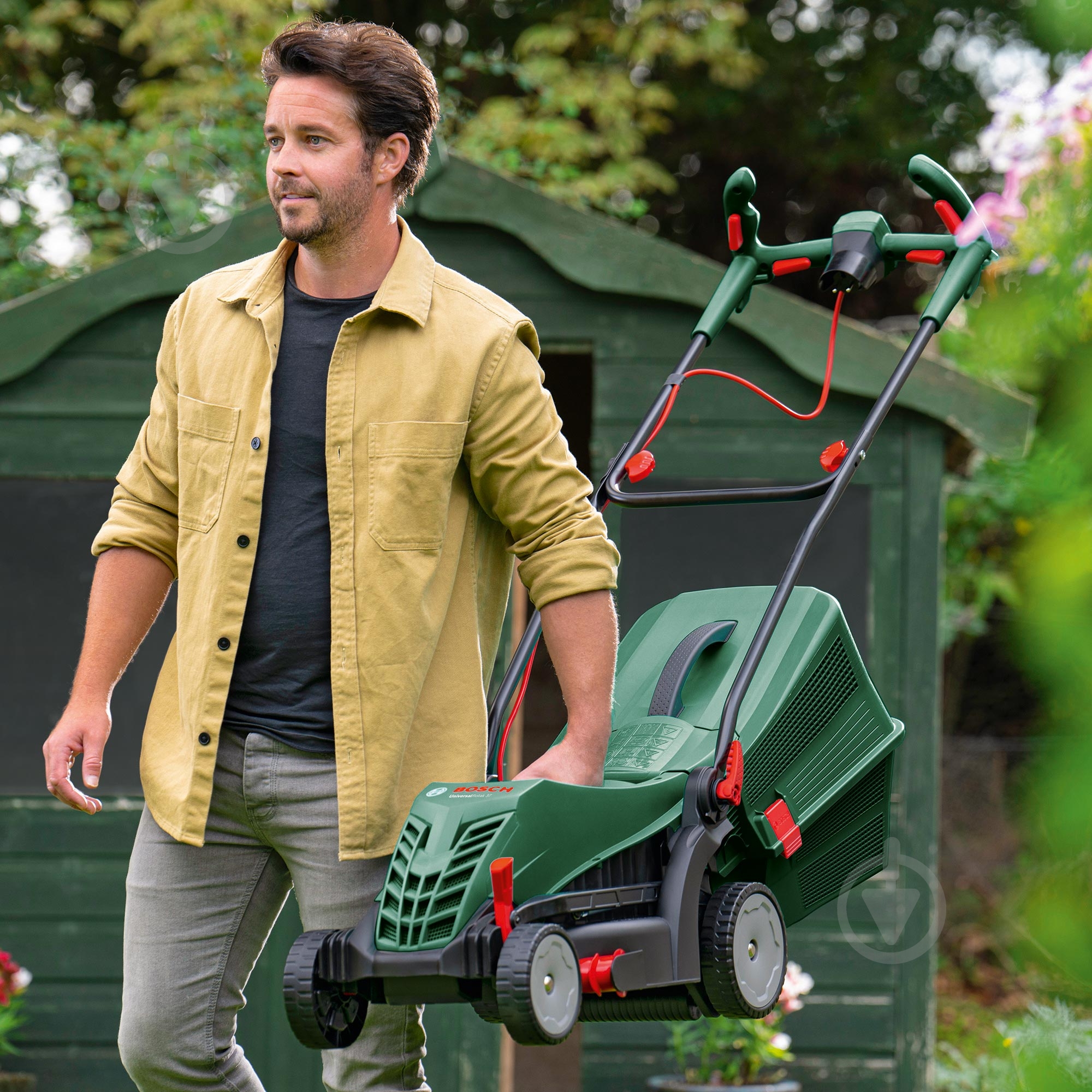 Газонокосилка электрическая Bosch UniversalRotak 37-555 (06008A6501) - фото 6