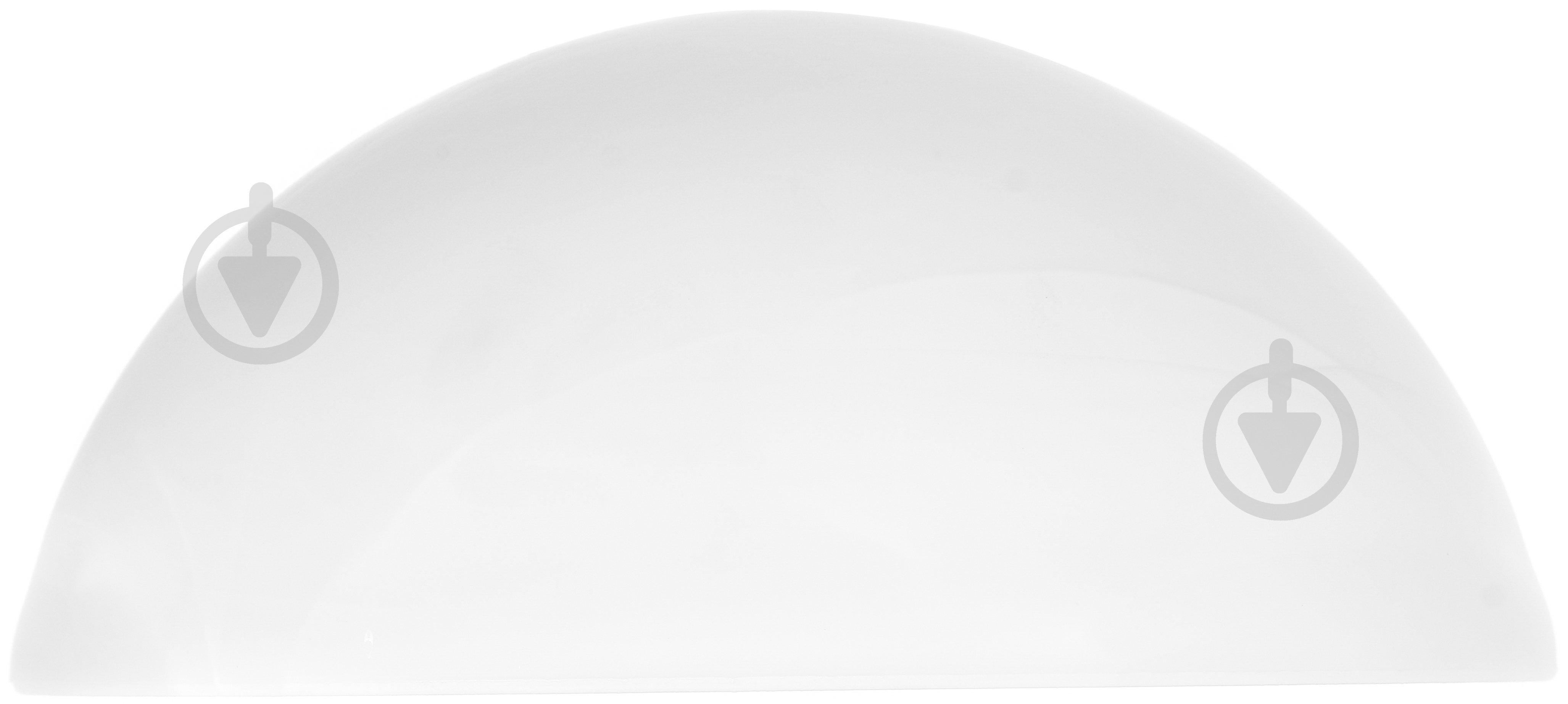 Плафон Accento lighting ALEL-F62glass білий - фото 2