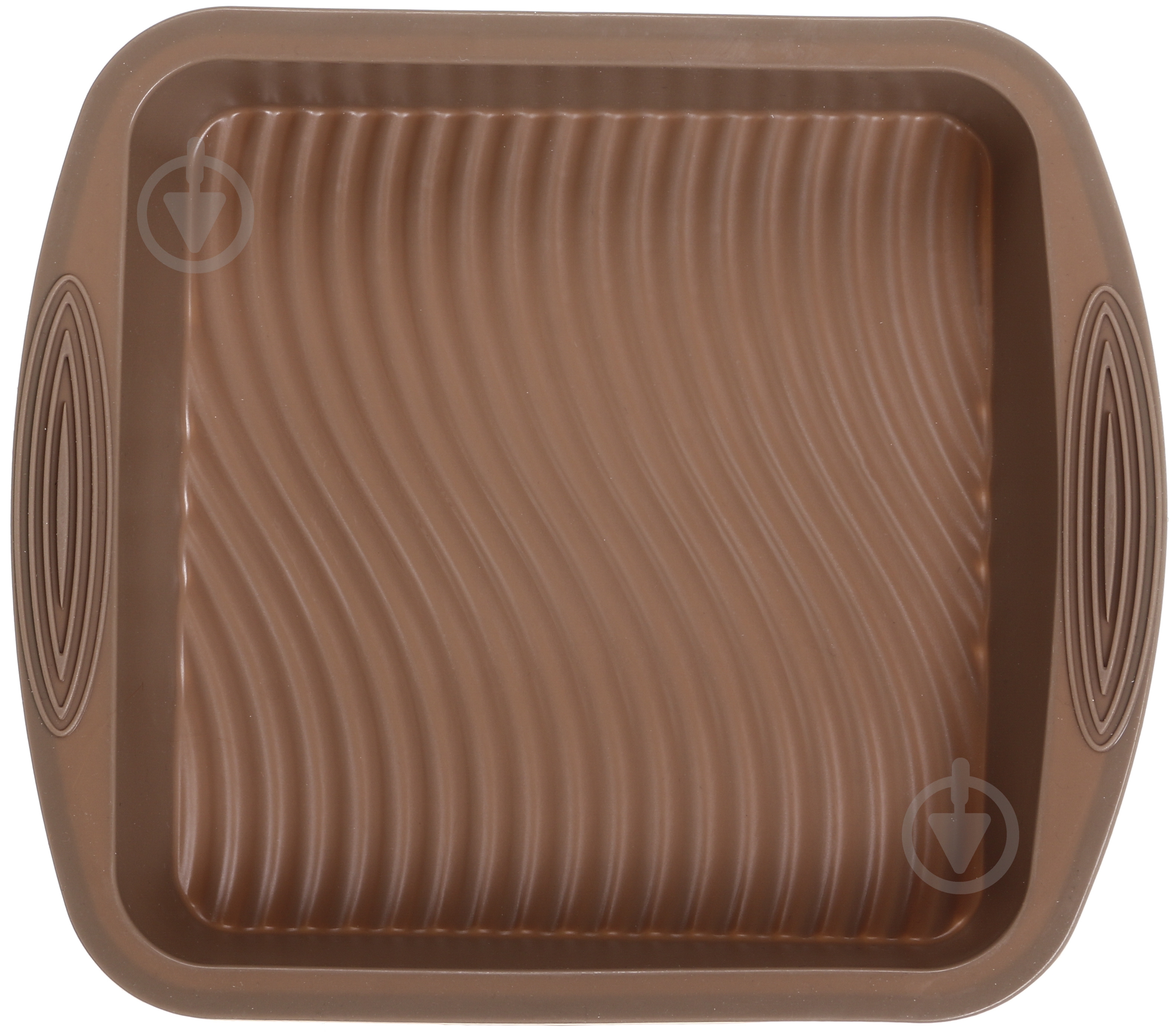 Форма для випікання Smart Kitchen by Flamberg квадратна Peach&Brown series 26,5х25х5 см коричневий - фото 2