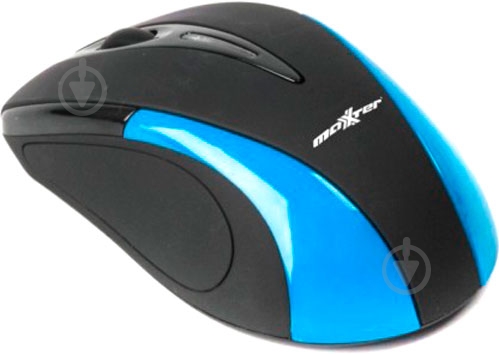 Миша Maxxter Mr-401-B black/blue - фото 2 Миша Maxxter Mr-401-B black/blue - фото 2