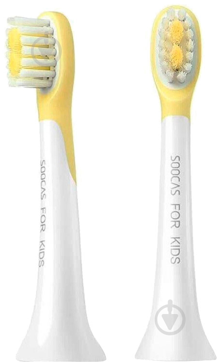 Змінні насадки для зубної щітки Soocas C1 Yellow - фото 1 Змінні насадки для зубної щітки Soocas C1 Yellow - фото 1