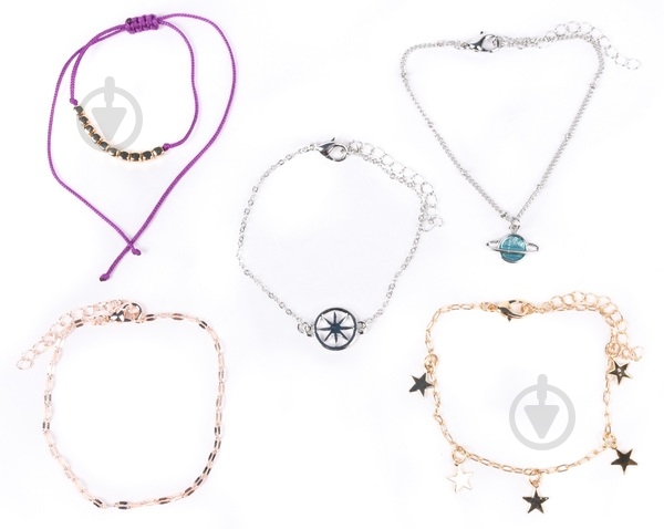 Набор украшений браслеты из бисера в ассортименте - фото 5