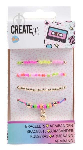 Набор украшений браслеты из бисера в ассортименте - фото 3