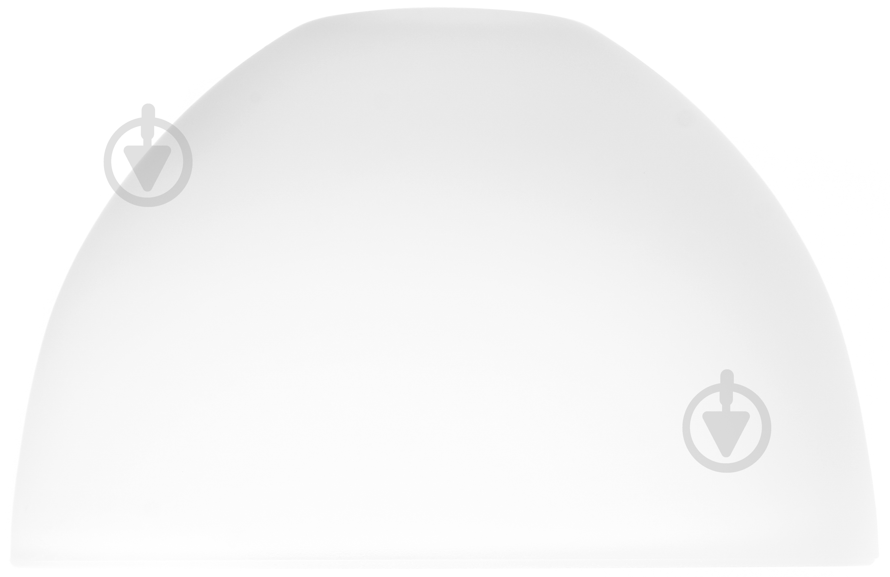 Плафон Alsace Accento lighting ALPL-PL77522-glass білий - фото 2 Плафон Alsace Accento lighting ALPL-PL77522-glass білий - фото 2