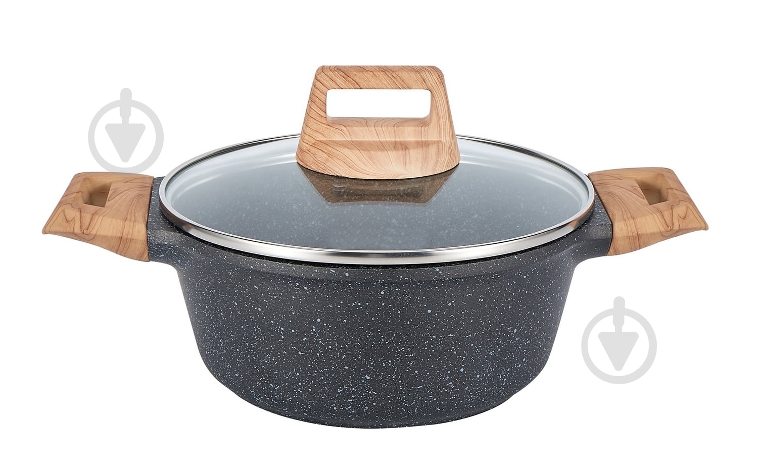 Кастрюля с крышкой Kohen Eco Petra 20 см KN91632 - фото 1