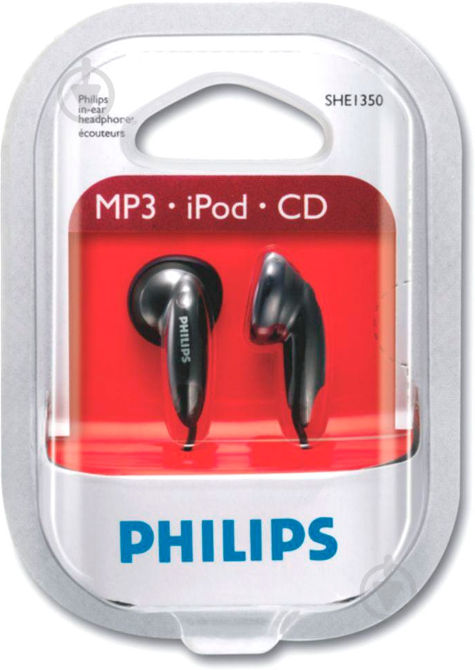 Наушники Philips SHE1350 black - фото 4