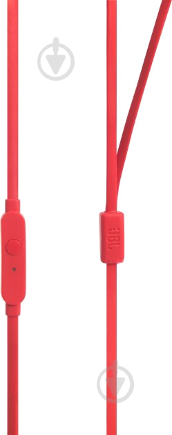 Наушники JBL T110 red (JBLT110RED) - фото 4