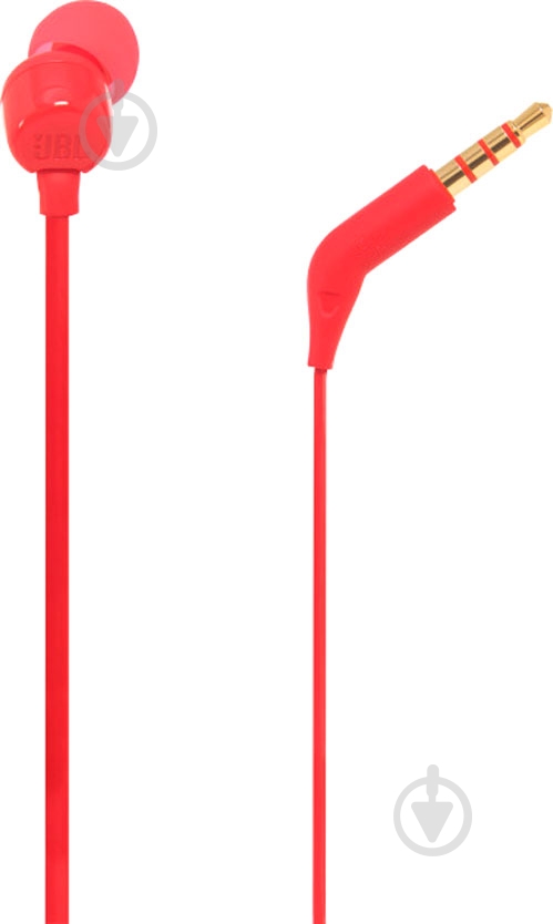 Наушники JBL T110 red (JBLT110RED) - фото 2