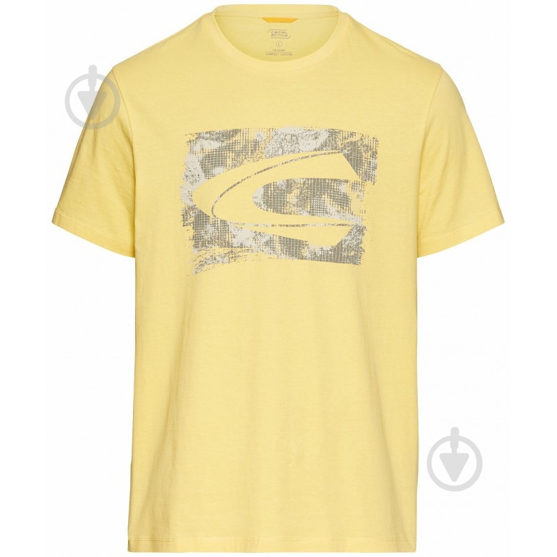 Футболка Camel Active Tshirt 1/2 Arm 409700-5T02-62 р.L жовтий - фото 1 Футболка Camel Active Tshirt 1/2 Arm 409700-5T02-62 р.L жовтий - фото 1