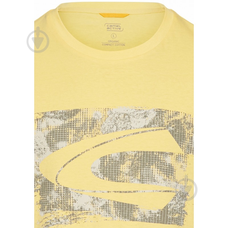 Футболка Camel Active Tshirt 1/2 Arm 409700-5T02-62 р.L жовтий - фото 3 Футболка Camel Active Tshirt 1/2 Arm 409700-5T02-62 р.L жовтий - фото 3
