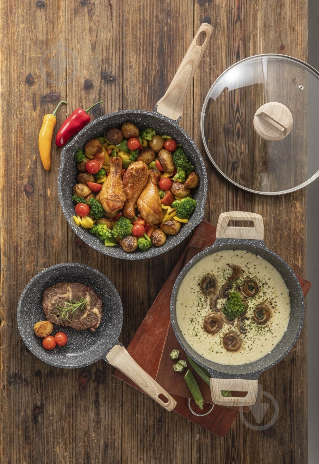 Сковорода Kohen Eco Petra 20 см KN91620 - фото 4