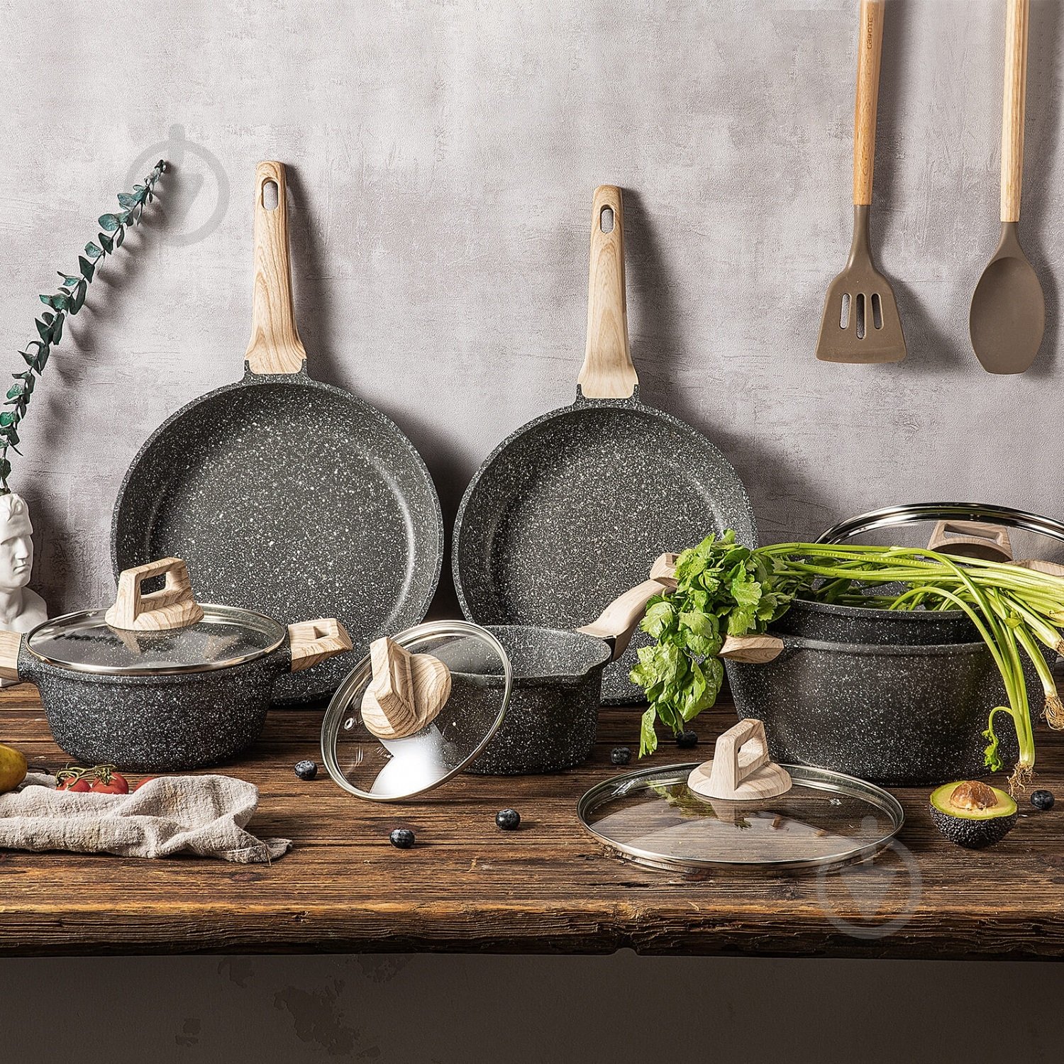 Сковорода Kohen Eco Petra 20 см KN91620 - фото 2