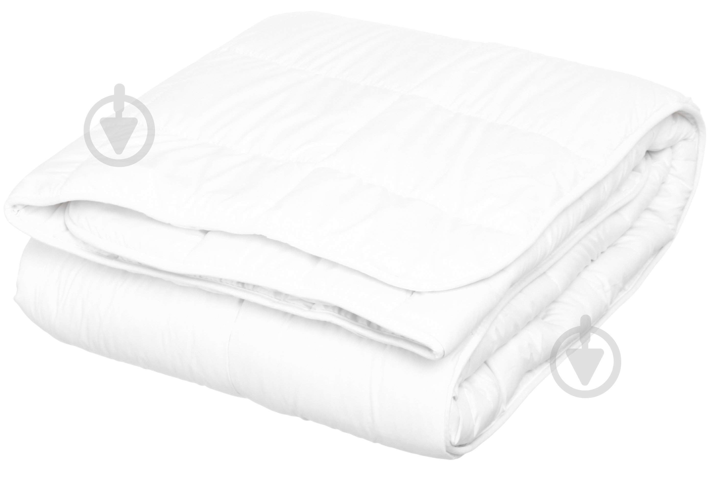 Ковдра стебнована волокном ISOSOFT 155x210 см Songer und Sohne білий - фото 1