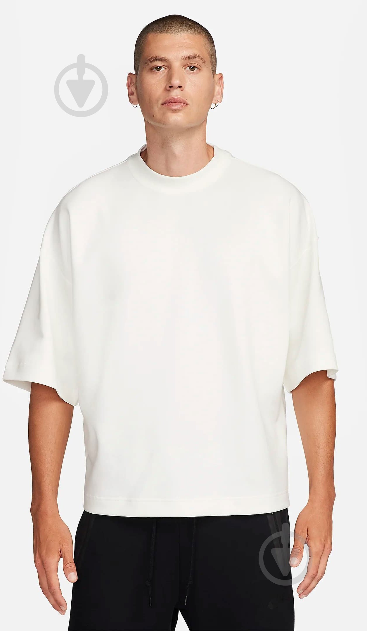 Футболка Nike M NK TCH FLC SS TOP FB8165-133 р.XL бежевый - фото 2