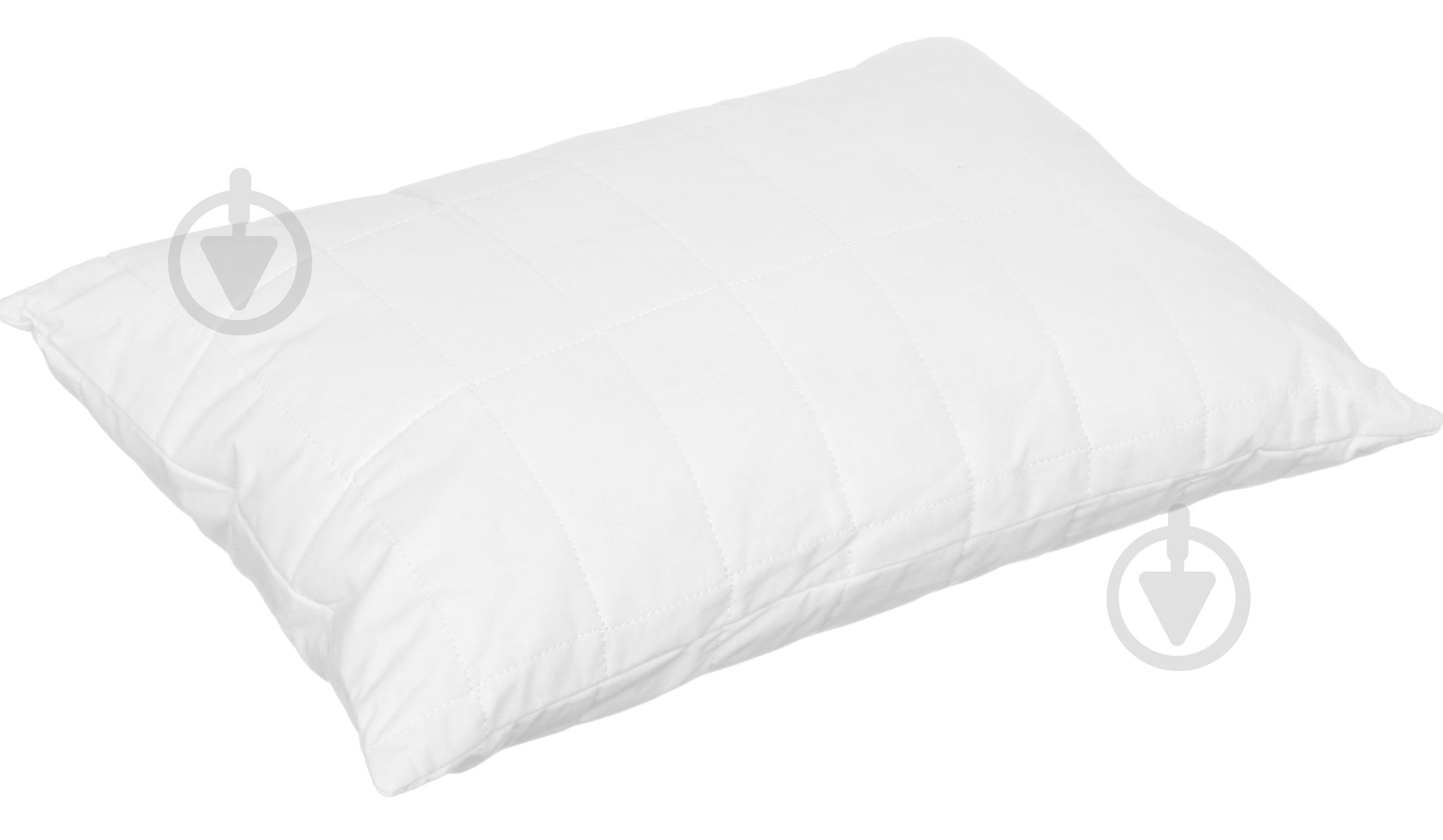 Подушка стебленная волокно Wellsleep Songer und Sohne 50x70 см белый - фото 2