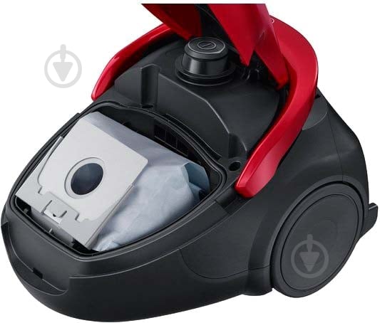 Пылесос Samsung VC07M25E0WR/UK black/red - фото 4