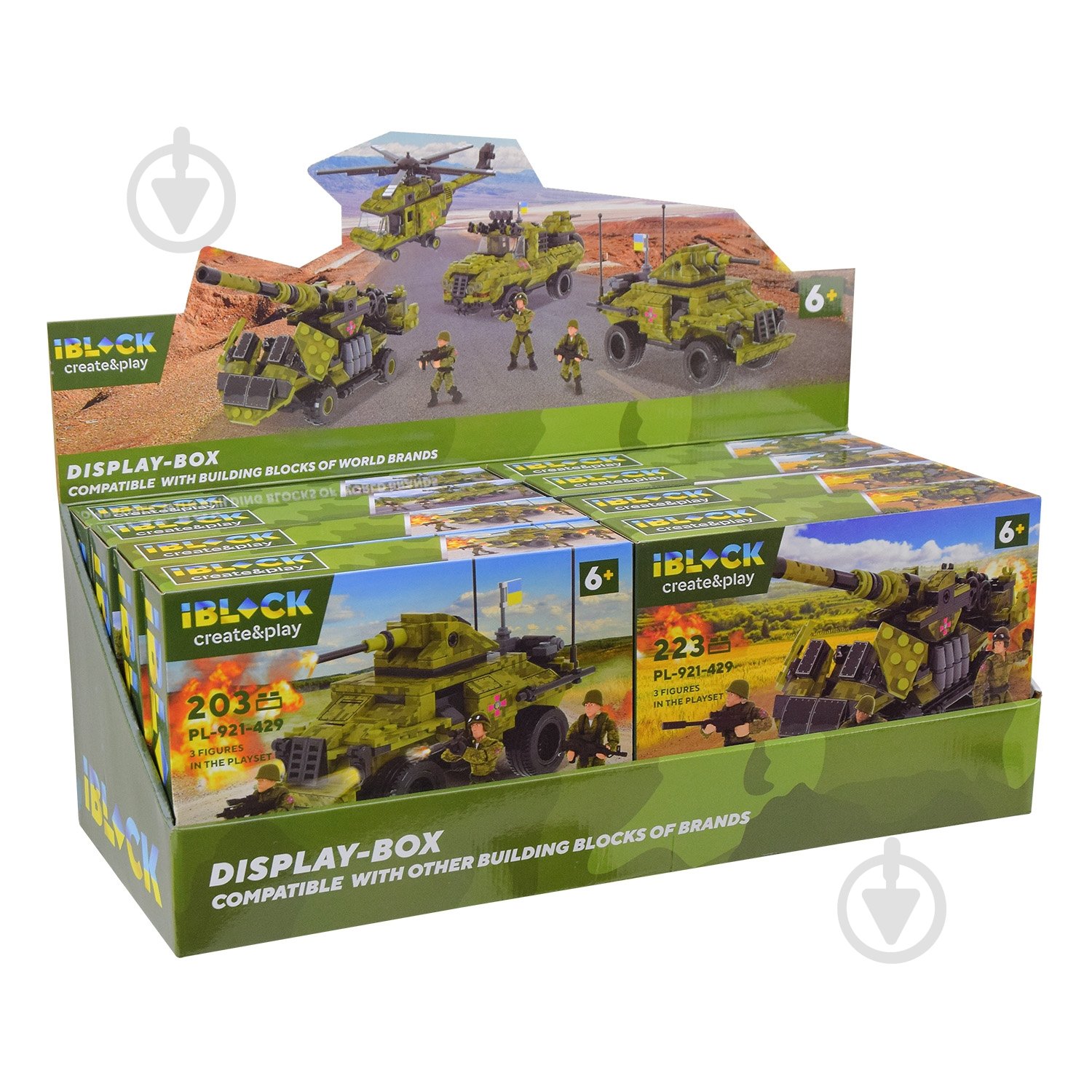 Конструктор Iblock Армия PL-921-429 - фото 2 Конструктор Iblock Армия PL-921-429 - фото 2