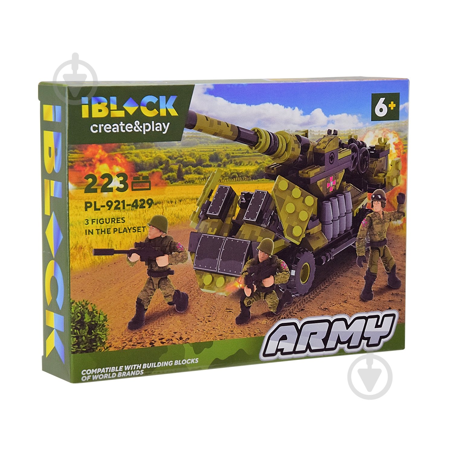 Конструктор Iblock Армия PL-921-429 - фото 6 Конструктор Iblock Армия PL-921-429 - фото 6
