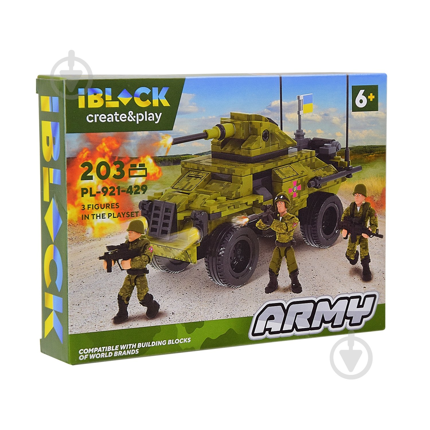 Конструктор Iblock Армия PL-921-429 - фото 5 Конструктор Iblock Армия PL-921-429 - фото 5