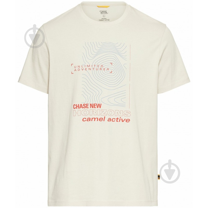 Футболка Camel Active Tshirt 1/2 Arm 409700-5T02-16 р.XL бежевий - фото 1 Футболка Camel Active Tshirt 1/2 Arm 409700-5T02-16 р.XL бежевий - фото 1