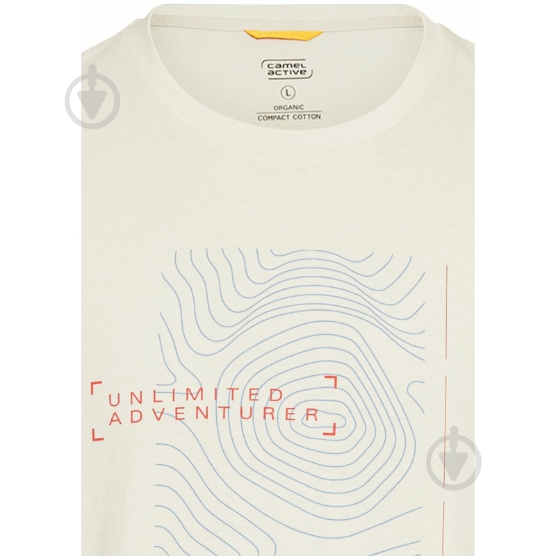 Футболка Camel Active Tshirt 1/2 Arm 409700-5T02-16 р.XL бежевий - фото 3 Футболка Camel Active Tshirt 1/2 Arm 409700-5T02-16 р.XL бежевий - фото 3