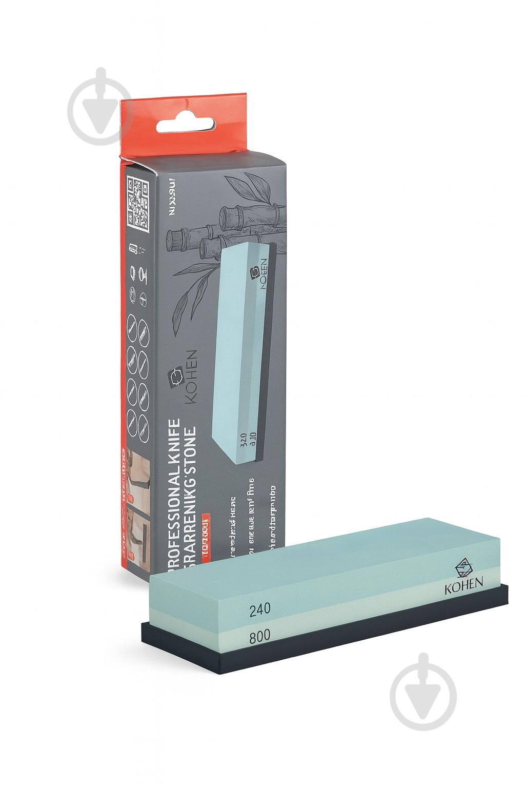 Камень для заточки Kohen 18x6,8x3 см KN92007 - фото 2 Камень для заточки Kohen 18x6,8x3 см KN92007 - фото 2