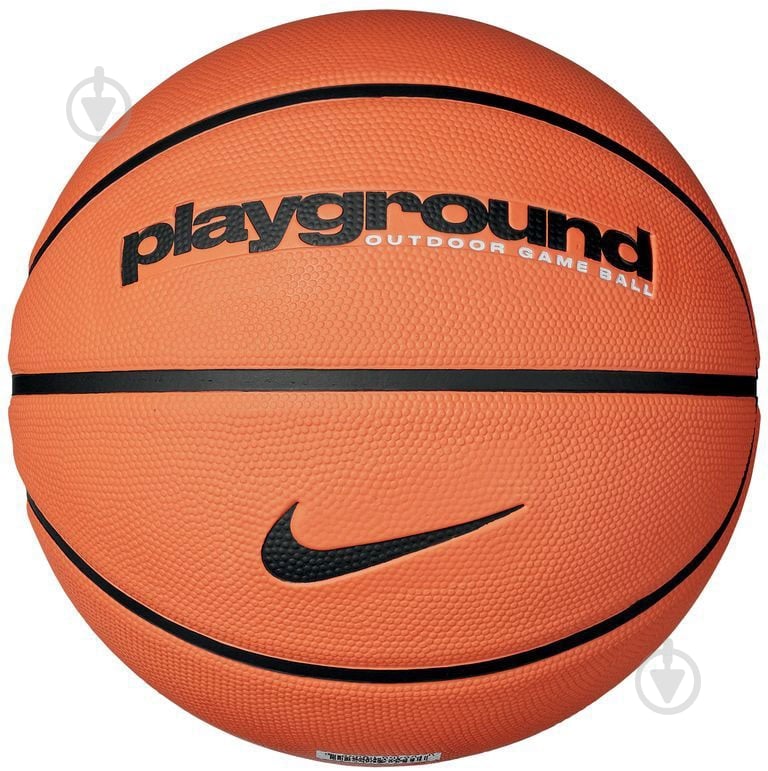Баскетбольный мяч Nike EVERYDAY PLAYGROUND 8P DEFLATED DO8263-814 р. 6 оранжевый - фото 1