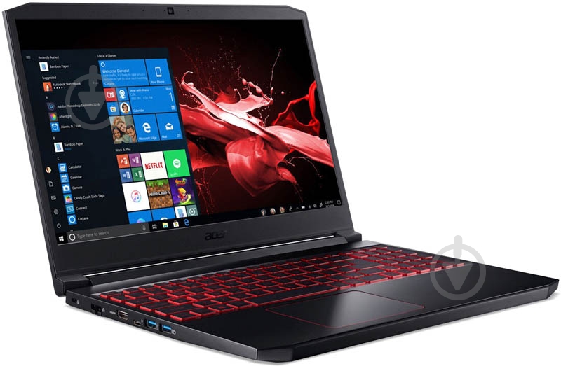 Ноутбук Acer Nitro 7 AN715-51 15,6" (NH.Q5FEU.038) black - фото 2 Ноутбук Acer Nitro 7 AN715-51 15,6" (NH.Q5FEU.038) black - фото 2