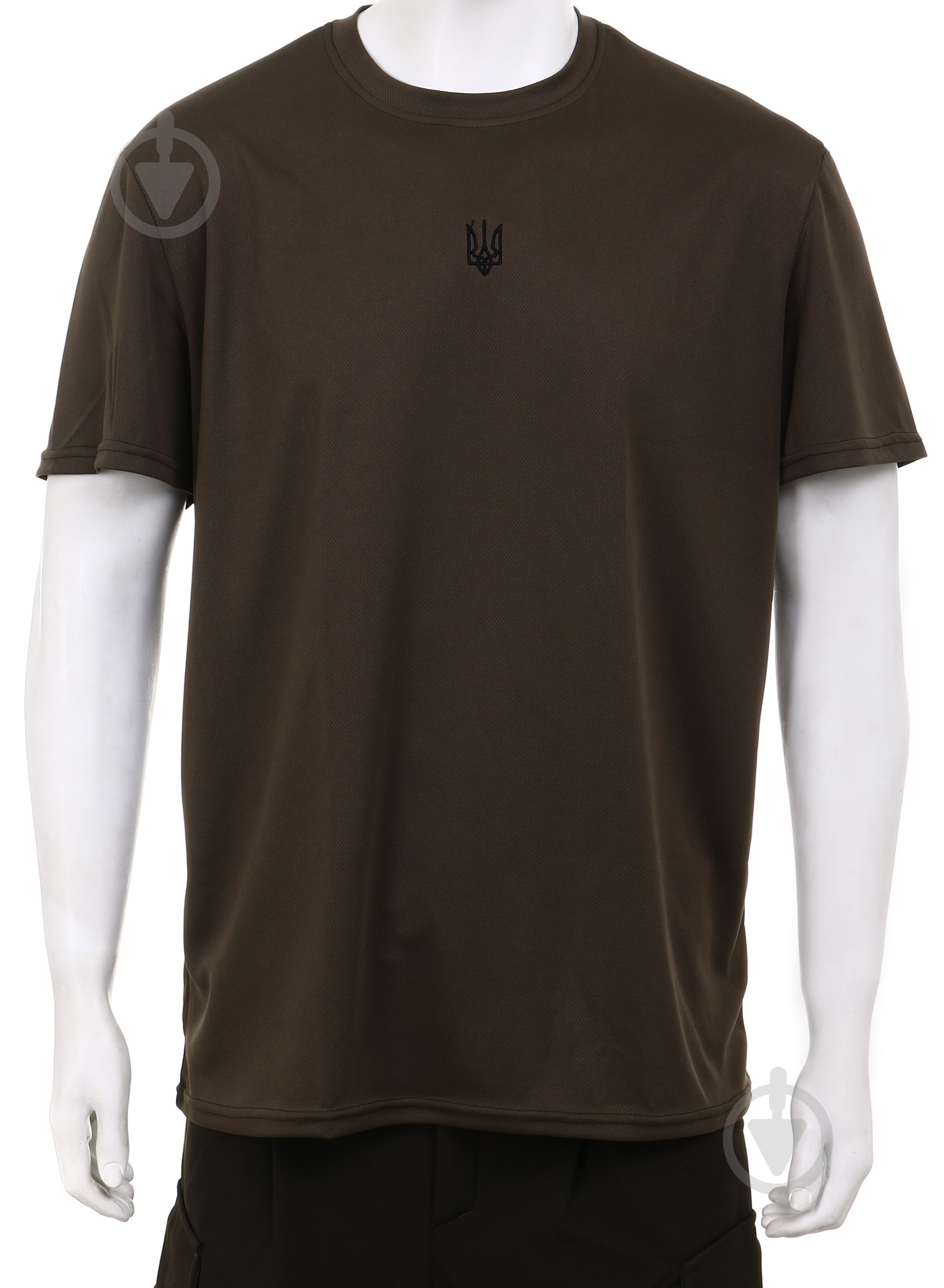 Футболка LOGOS-Tac COOLMAX з вишивкою чорний герб 04-09-00-0017 р.2XL хакі - фото 9