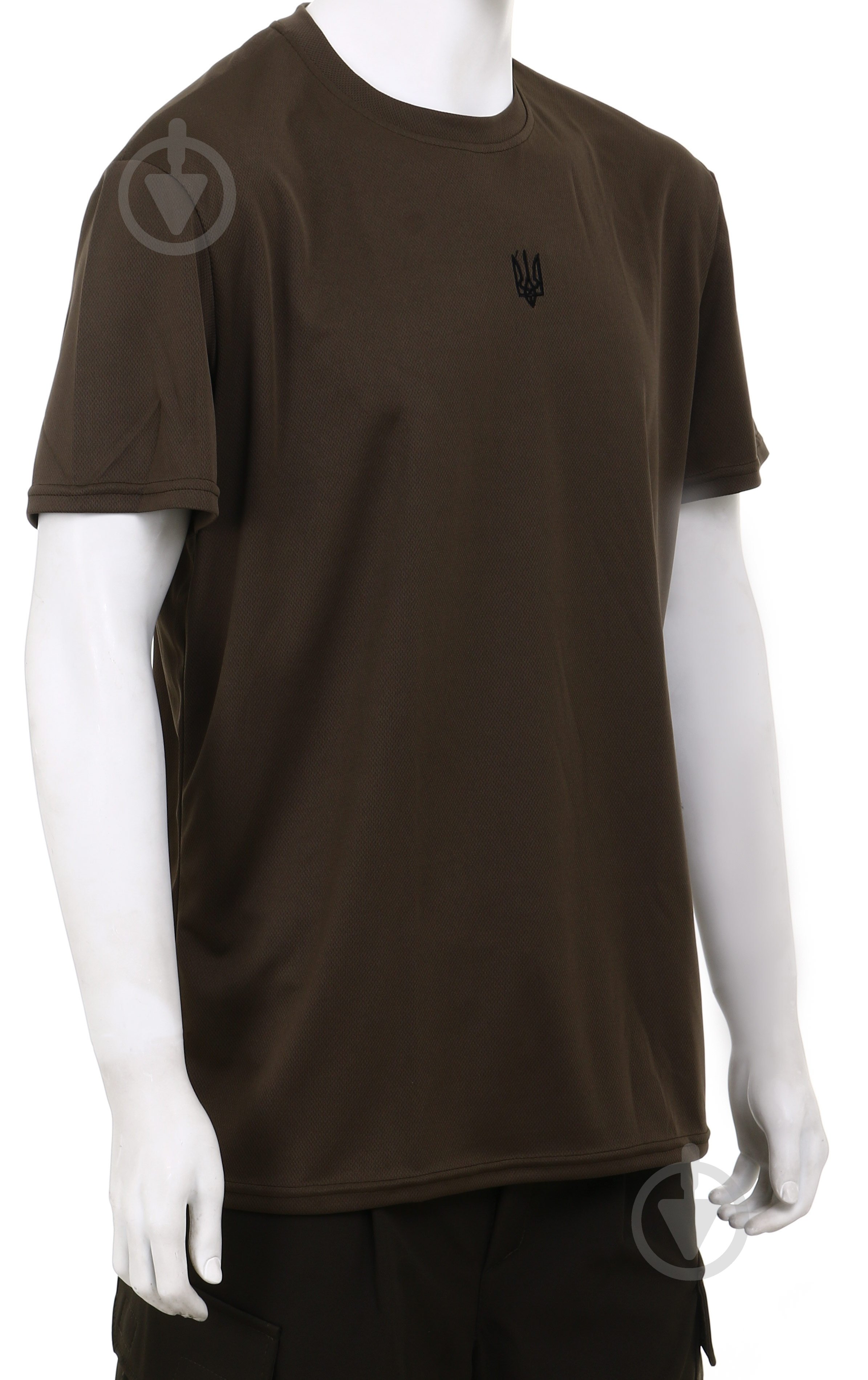 Футболка LOGOS-Tac COOLMAX з вишивкою чорний герб 04-09-00-0017 р.2XL хакі - фото 10